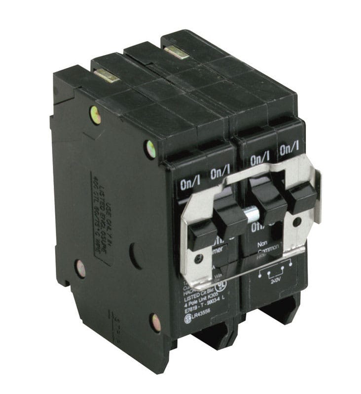 Eaton BQ220230 20/30 amps Plug In 4-Pole Circuit Breaker