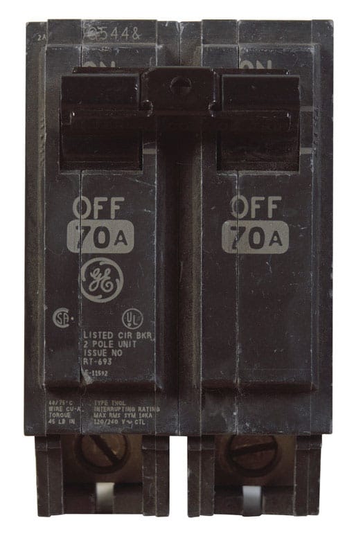 Abb THQL2170A Q-Line 70 amps Standard 2-Pole Circuit Breaker