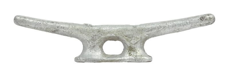 Seachoice 50-30610 Galvanized Iron 8 in. L Open Base Dock Cleat 1 pk