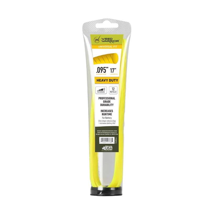 Weed Warrior 17768 Professional Grade .095 in. D X 17 in. L Trimmer Line