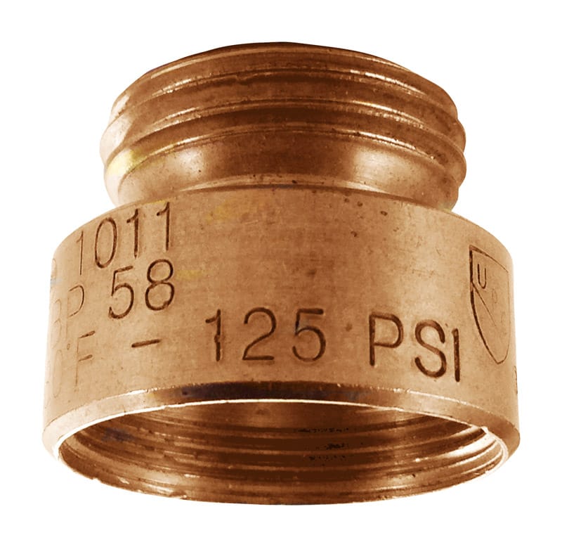 Arrowhead PK1360 1-3/16 in. Fine Threaded X 3/4 in. MHT Brass Vacuum Breaker