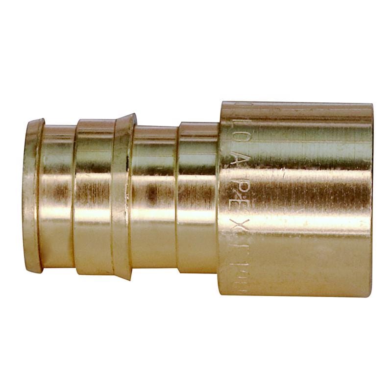 Apollo EPXFS1212 PEX-A 1/2 in. Expansion PEX in to X 1/2 in. D Female Sweat Brass Adapter