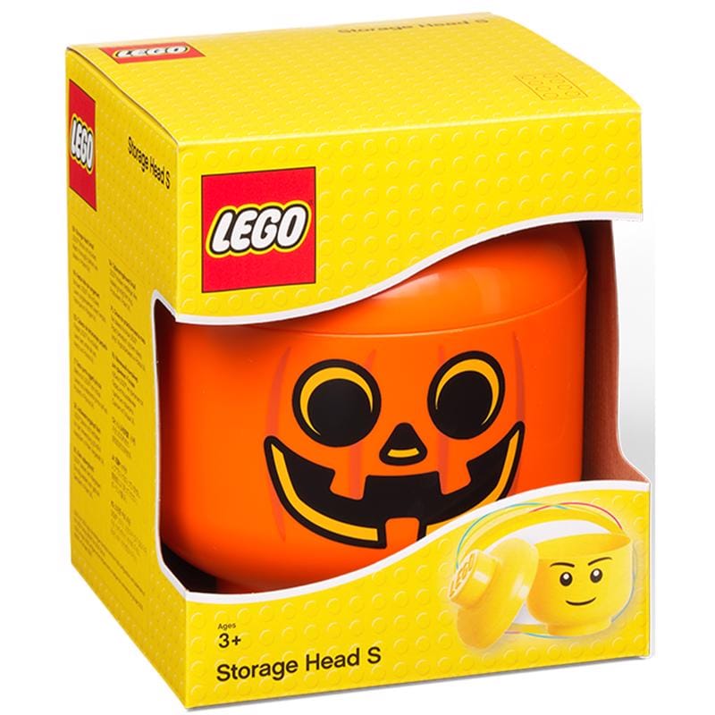 Lego 40311729 Licensed Pumpkin Small Storage Head Orange 1 pc