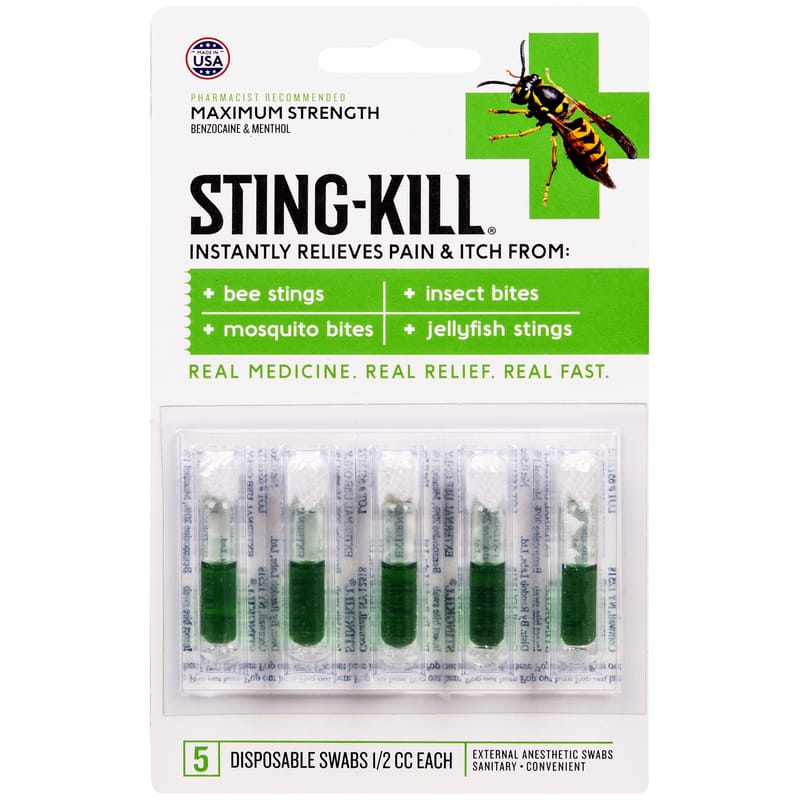 Sting Kill 5050 Anesthetic Swabs 5