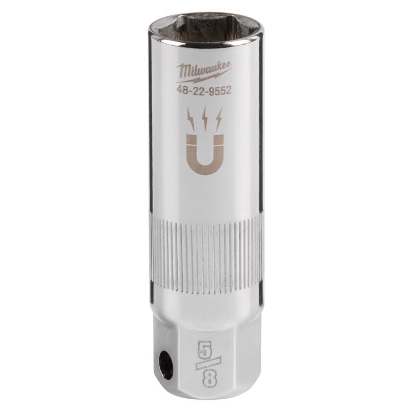Milwaukee 48-22-9552 5/8 in. X 3/8 in. drive SAE 6 Point Spark Plug Socket 1 pc