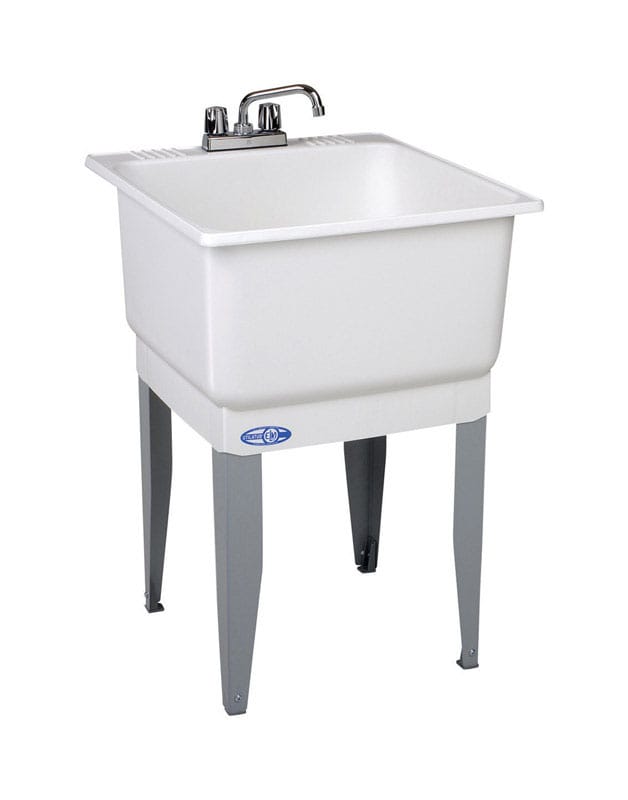 Mustee 14CP Utilatub 23 in. W X 25 in. D Single Polypropylene Laundry Tub
