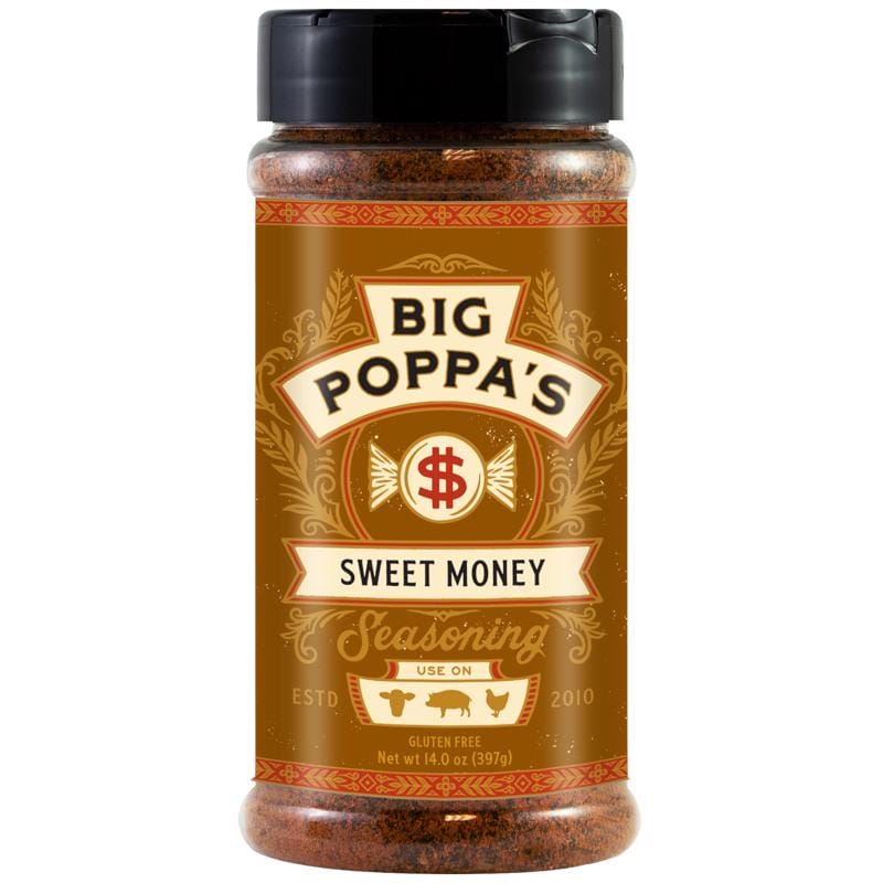 Big Poppa'S OW86400-C Sweet Money BBQ Seasoning 14 oz