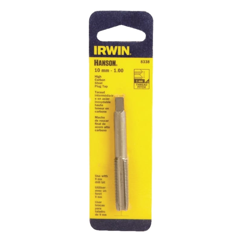 Irwin 8338 Hanson Metric 10 - 1.00 mm Plug Tap