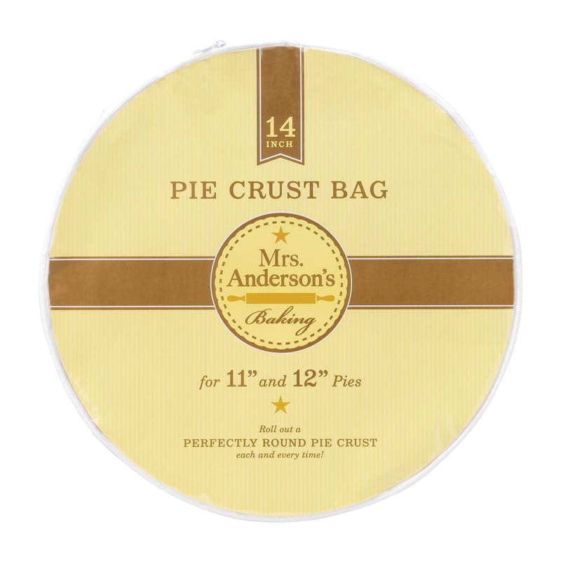 MRS. Anderson'S Baking 7407 Baking 14 in. W X 14 in. L 14.375 in. Pie Crust Bag White