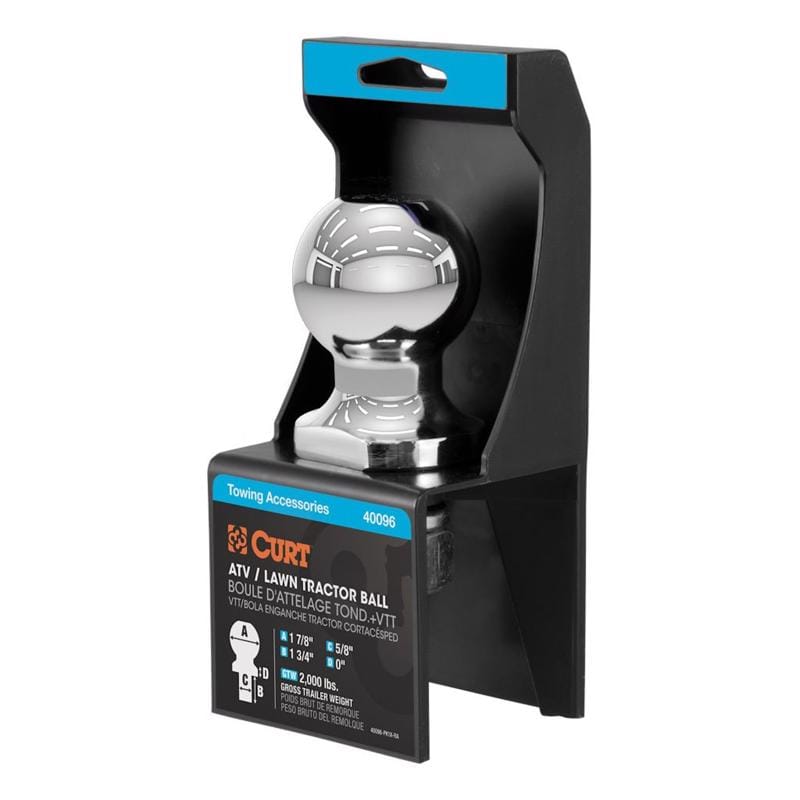 CURT 40096 Hitch Ball 1-7/8" 2000Lb