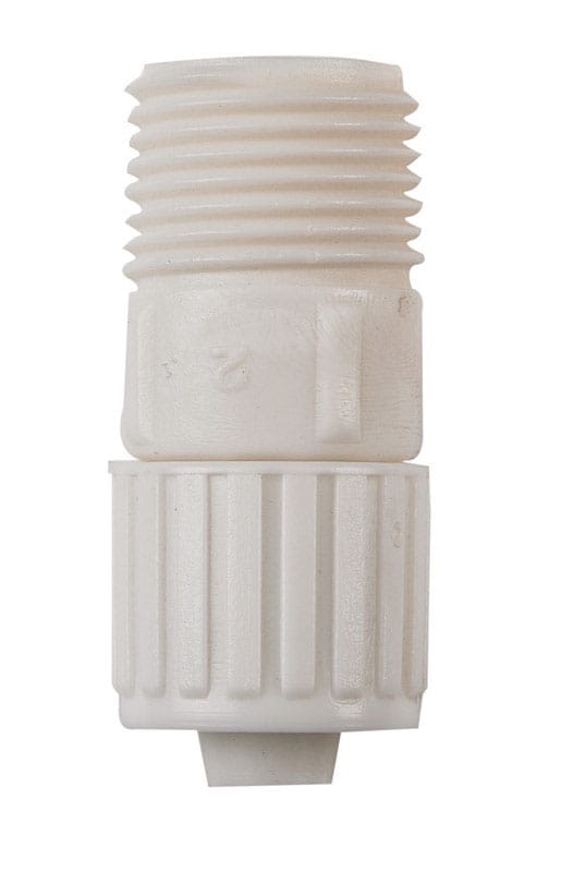 Flair-It 16870 3/8 in. PEX X 1/2 in. D MPT Plastic Male Adapter