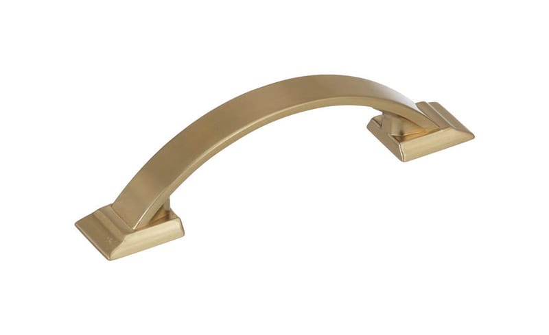 Amerock BP29349BBZ Candler Collection Transitional Arch Cabinet Pull 3 in. Golden Champagne Gold 1 pk