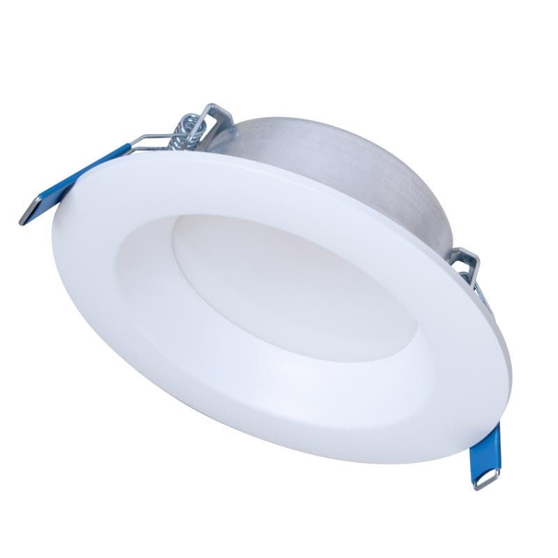 Halo LTC406FS5B White 4 in. W Plastic LED Canless Recessed Downlight 7.8 W