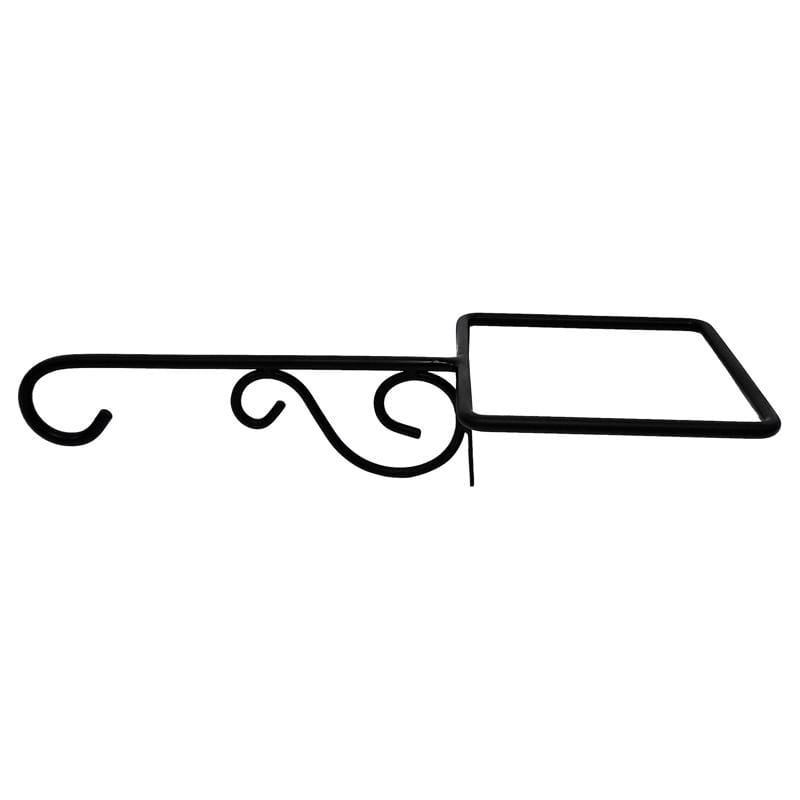 Living Accents 58092 Black Steel 2.7 in. H Plant Hanger 2 pk