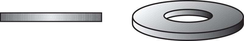 Hillman 270070 Zinc-Plated Steel 5/8 in. USS Flat Washer 25 pk