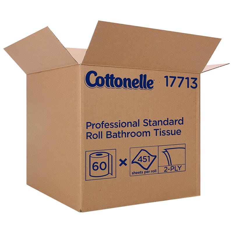 Cottonelle 17713 Professional Standard Toilet Paper 60 Rolls 451 sheet