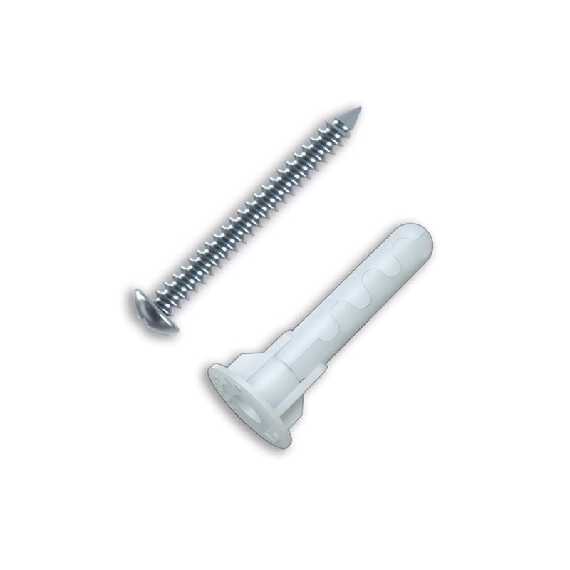 Toggler 50500 5/16 in. D X 1-5/8 in. L Plastic Flat Head Drywall Anchors 20 pc