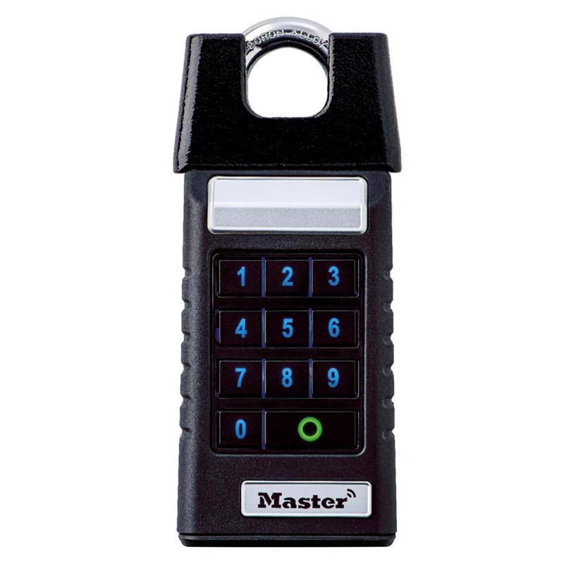 Master Lock 6400SHENT 5.43 in. H X 1.71 in. W X 2.43 in. L Metal Single Locking Bluetooth Bluetooth Padlock