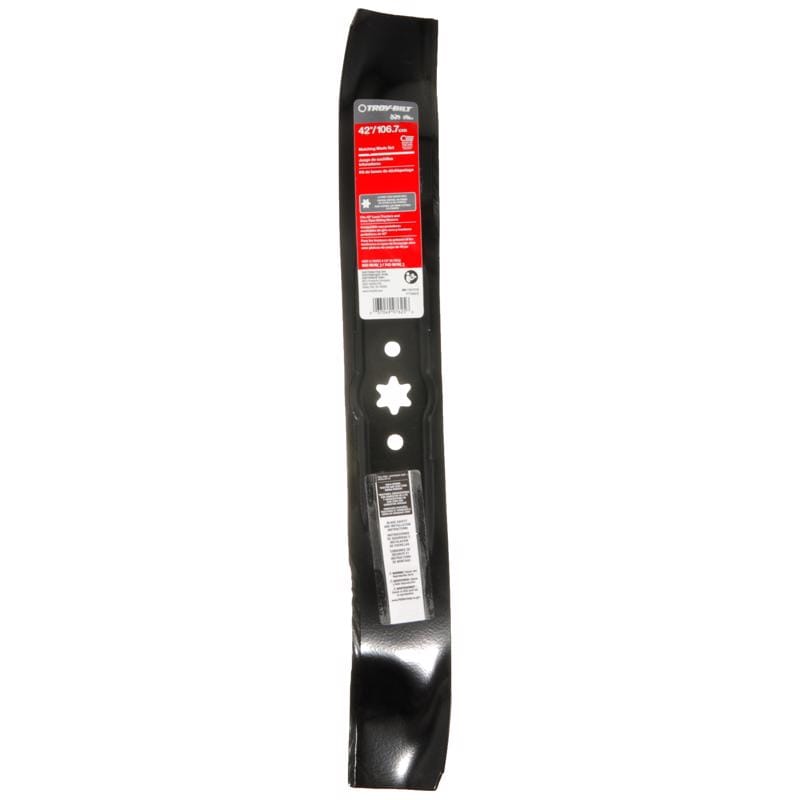 Troy-Bilt 490-110-Y115 42 in. Mulching Mower Blade Set For Riding Mowers 2 pk