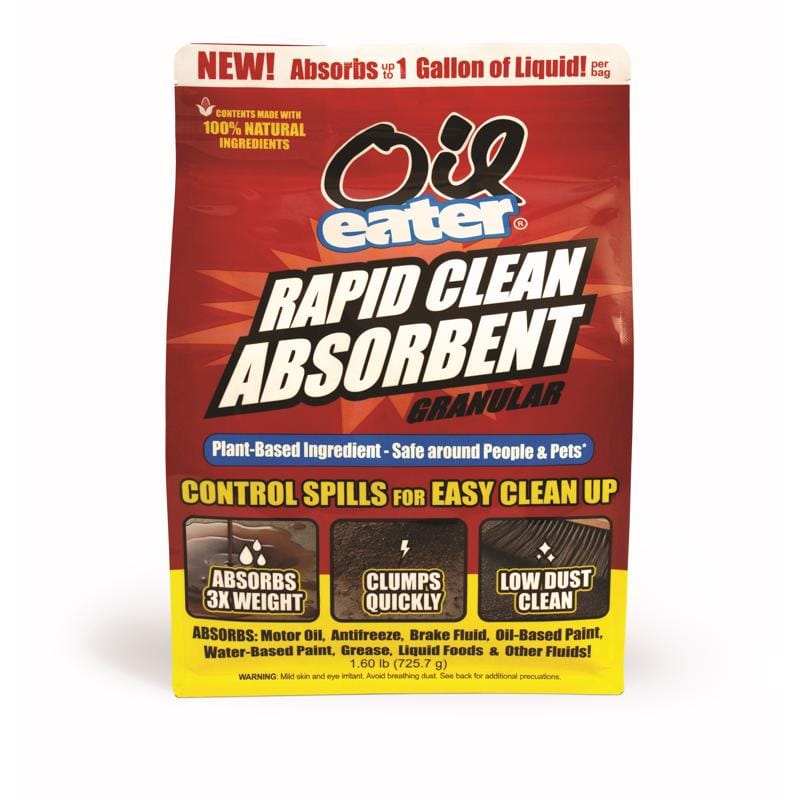 Oil Eater AOA-GRAN-001 Spill Floor Absorbent 1.6 lb