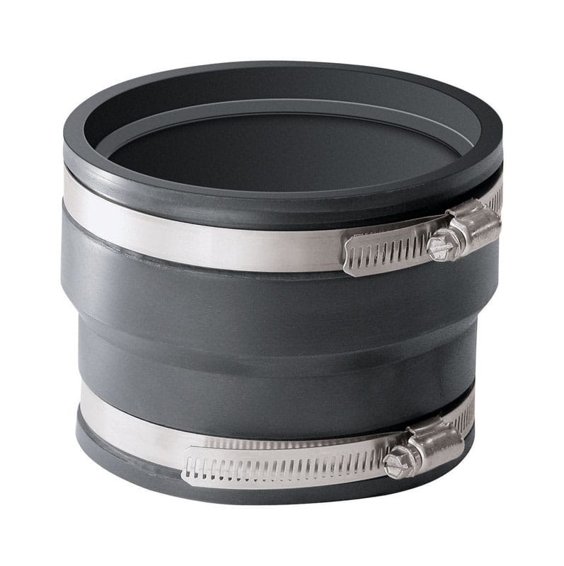 Fernco P1070-33 Schedule 40 3 in. Hub X 3 in. D Hub PVC 4 in. Flexible Coupling 1 pk