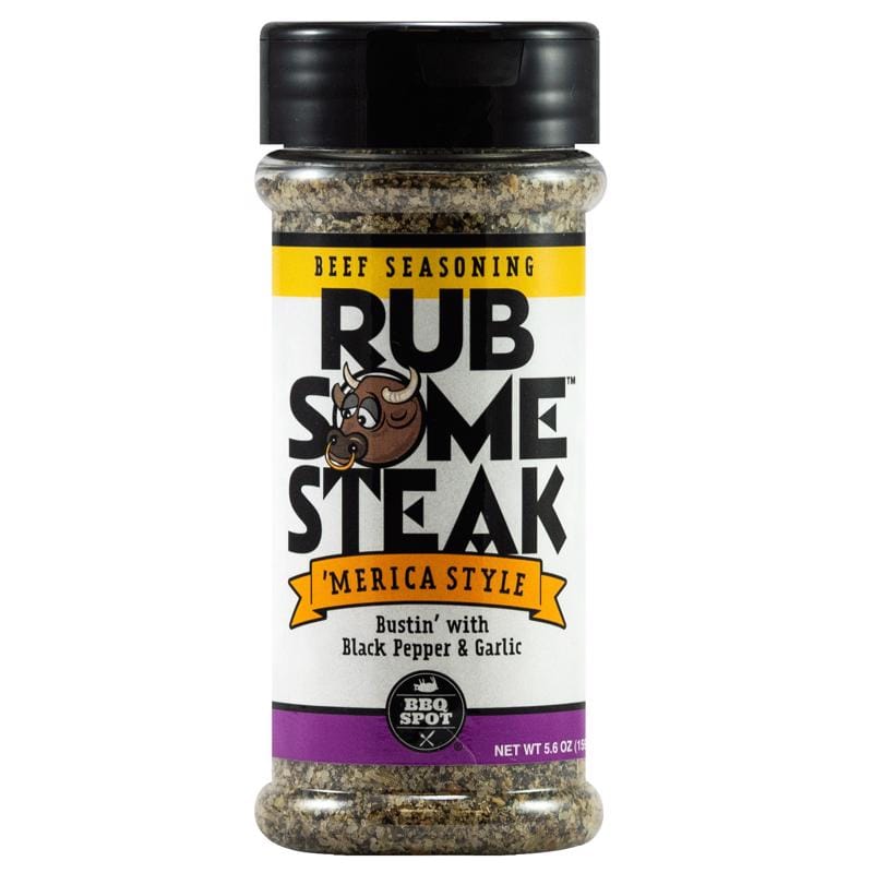 Rub Some Steak OW85330 Black Pepper & Garlic Seasoning Rub 5.6 oz