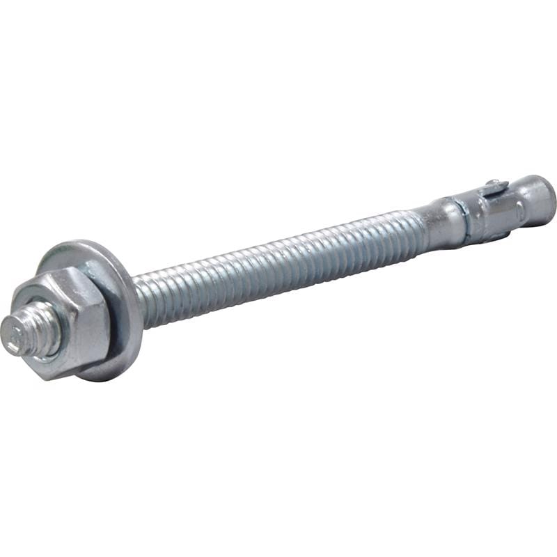 Hillman 370981 1/4 in. D X 3-1/4 in. L Steel Round Head Wedge Anchor 30 pc