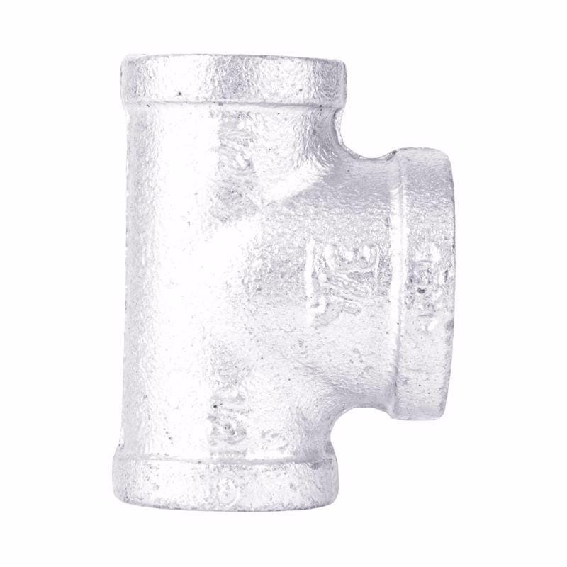 STZ Industries 311RT-121234 1/2 in. FIP each X 1/2 in. D FIP FIP Galvanized Malleable Iron Reducing Tee