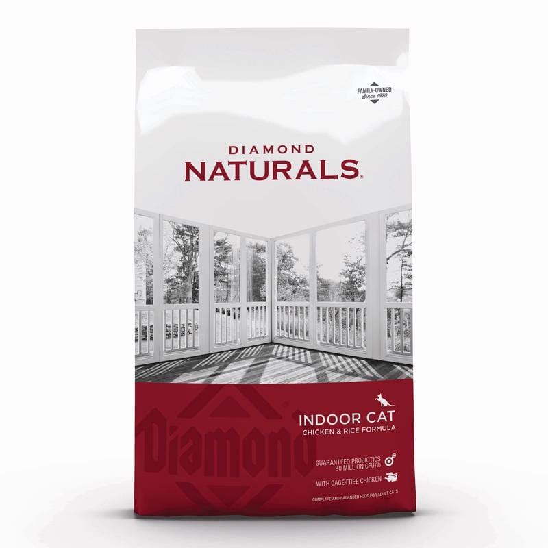 Diamond 1311 Naturals Adult Chicken/Rice Dry Cat Food 18 lb