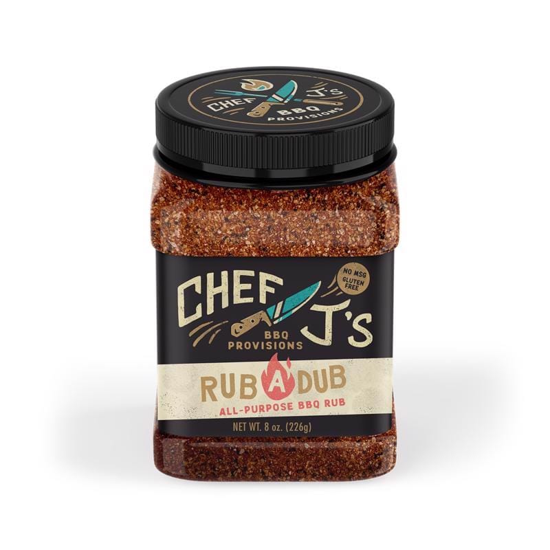 Chef J'S BBQ Provisions RUBADUB-CS Rub-A-Dub BBQ Rub 8 oz