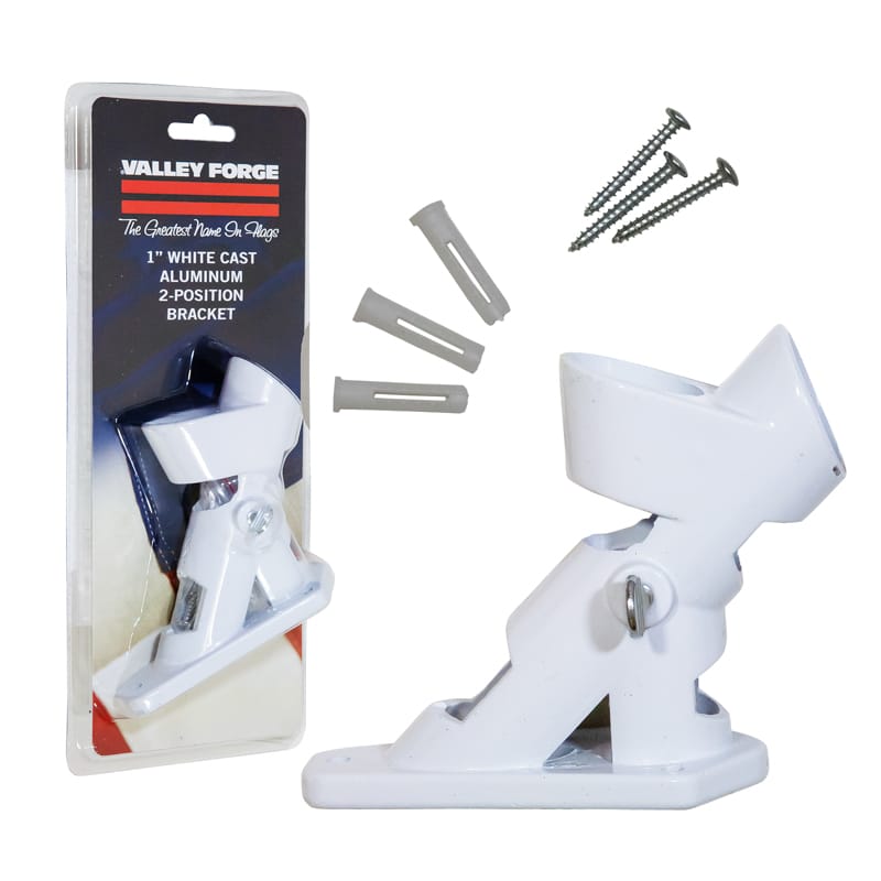 Valley Forge 60752 10 in. L Aluminum Flag Pole Bracket Brushed
