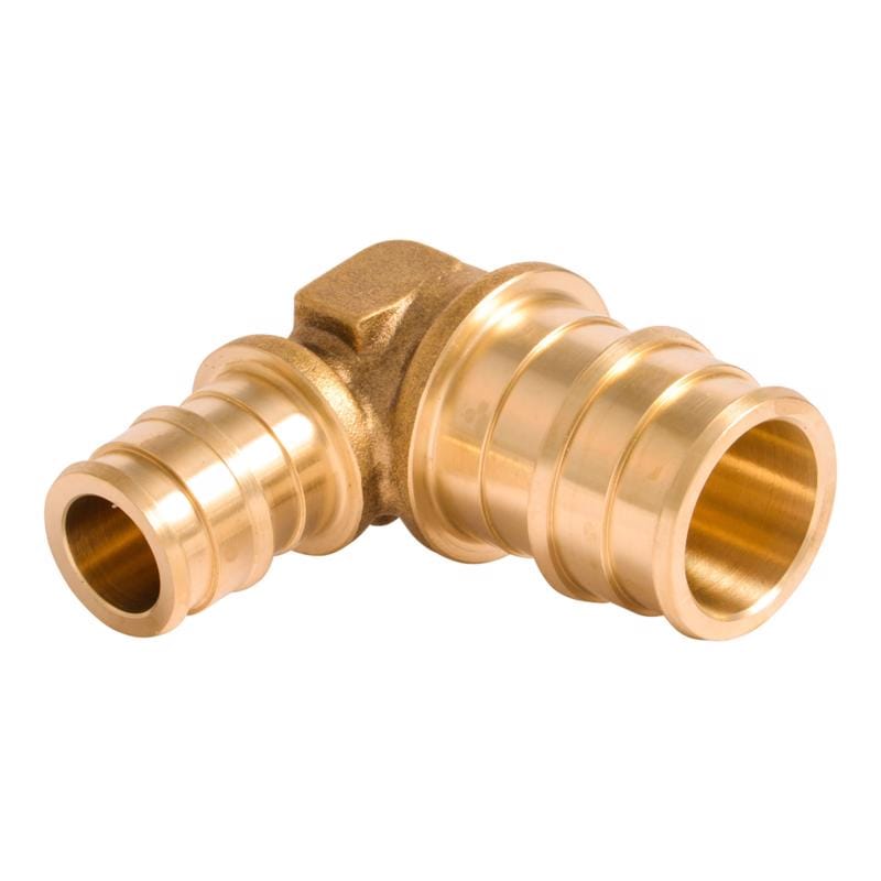 SharkBite UAB274LFA Expansion PEX 1/2 in. Expansion PEX each X 3/4 in. D Expansion PEX each Brass Reducing Elb