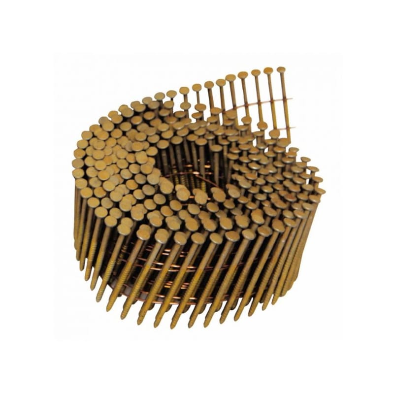 Bostitch C6R90BDSS 2 in. L X 11 Ga. Wire Coil Stainless Steel Siding Nails 15 deg 3,600 pk