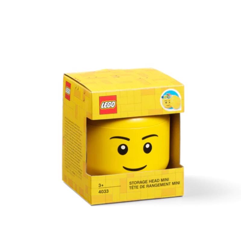Lego 40331724 Licensed Mini Boy Storage Head Yellow 1 pc