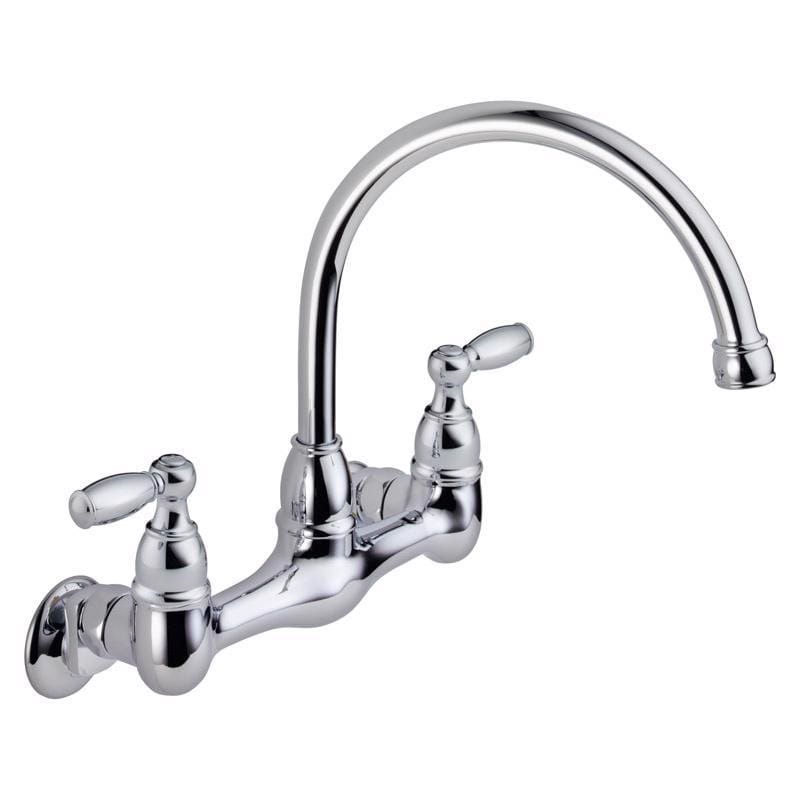 Peerless P299305LF Claymore Two Handle Chrome Kitchen Faucet