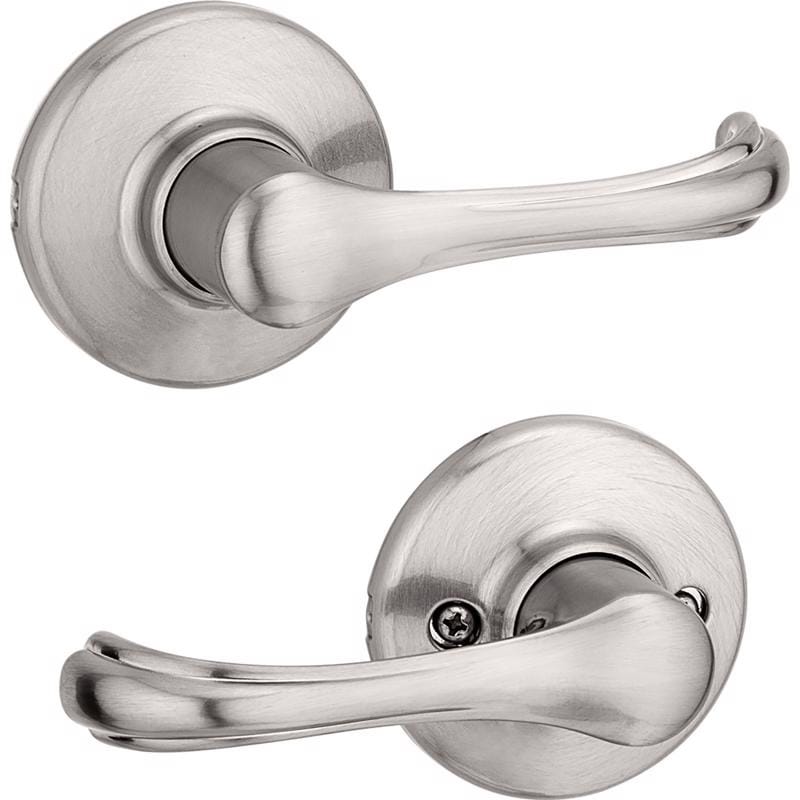 Kwikset 92001-539 Dorian Satin Nickel Passage Lockset 1-3/4 in.