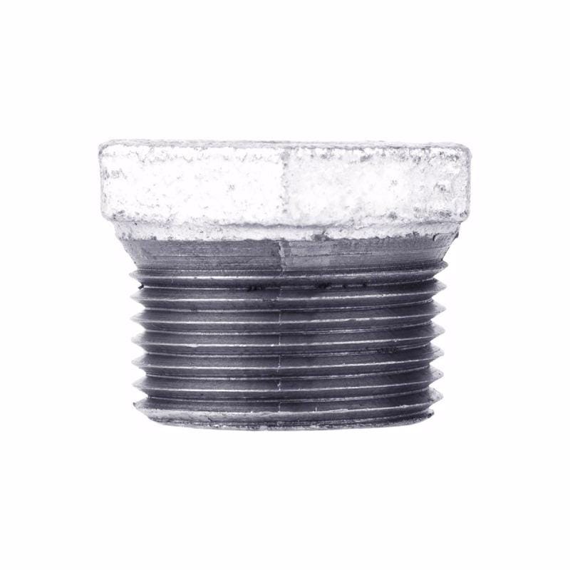 STZ Industries 501754 1 in. MIP each X 3/8 in. D FIP Galvanized Malleable Iron Hex Bushing
