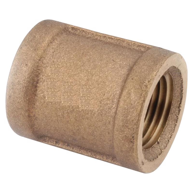 Anderson Metals 738103-12 3/4 in. FPT in. X 3/4 in. D FPT Red Brass Coupling