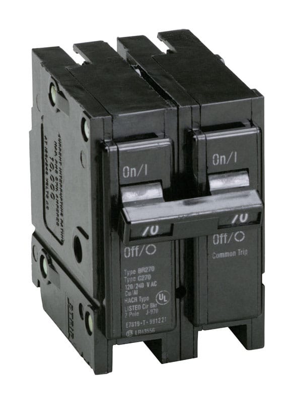 Eaton BR270 70 amps Plug In 2-Pole Circuit Breaker