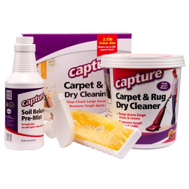 Capture 3000006681 Premium Lemon Scent Carpet Cleaner 2.5 lb Powder