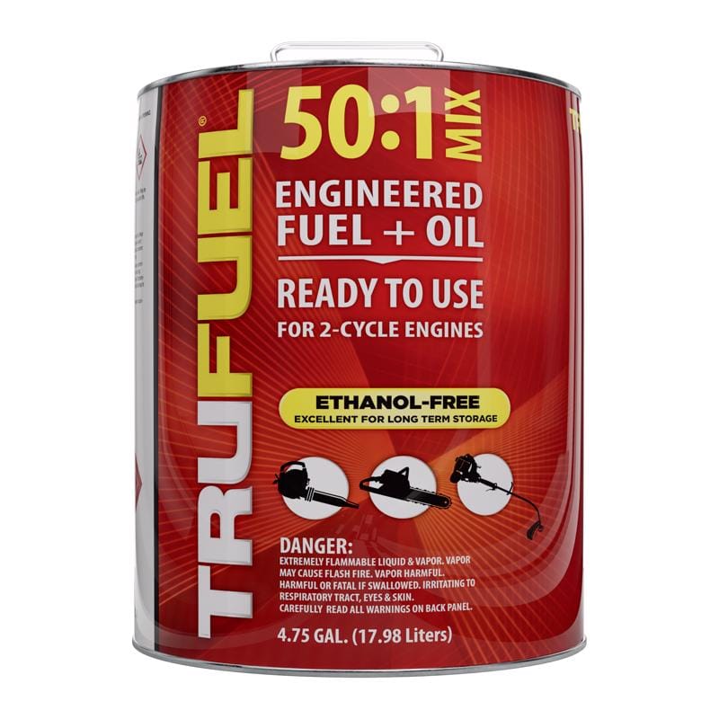 Trufuel 301027210016 Ethanol-Free 2-Cycle 50:1 Engineered Fuel and Oil 4.75 gal