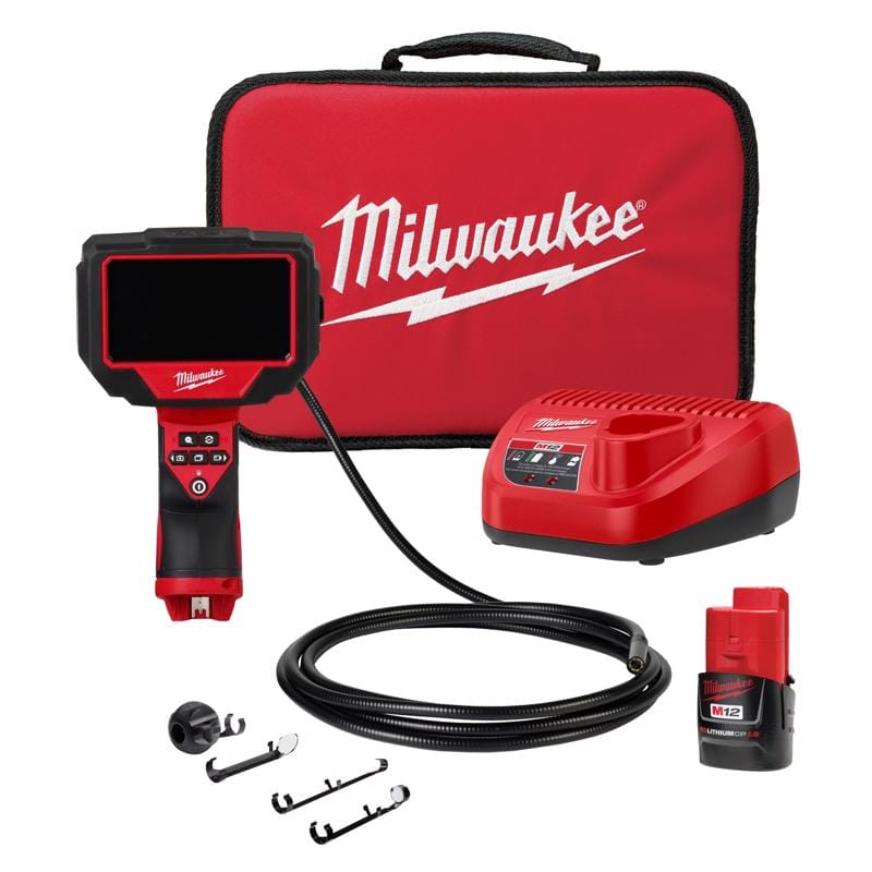 Milwaukee Tool 2324-21 Milwaukee M12 Pipe Inspection Camera 10 in. H 4 pc