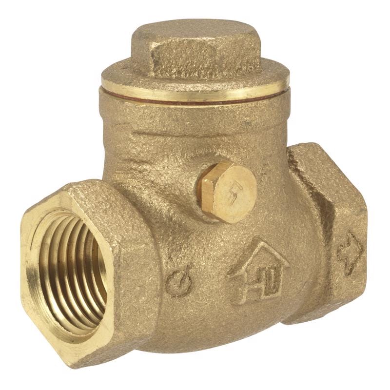 Homewerks 240-2-12 1/2 in. D X 1/2 in. D FIP Brass Swing Check Valve