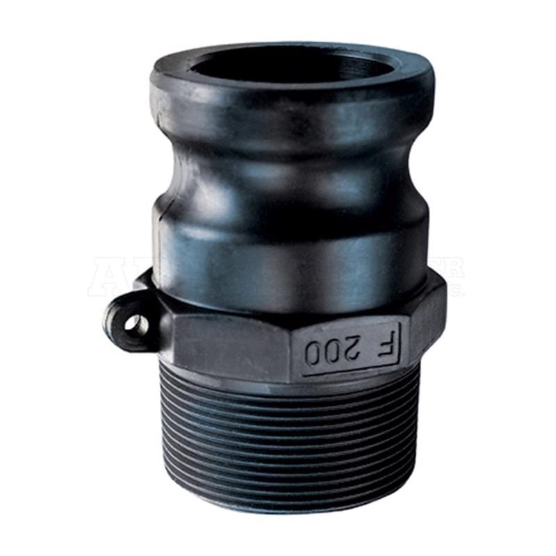 Abbott Rubber QF-200-PP Polypropylene 2 in. D X 2 in. D Male Adapter 1 pk