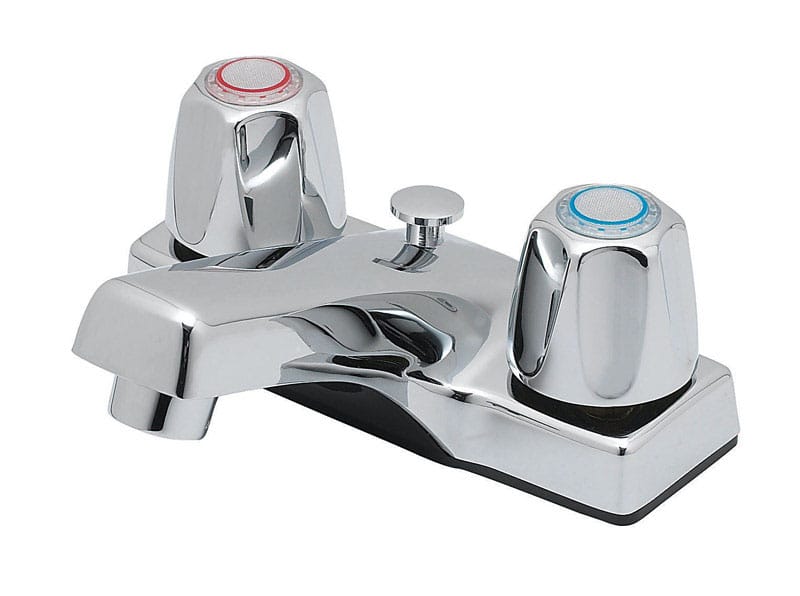 Oakbrook Collection 67869W-6001 Chrome Coastal Two-Handle Bathroom Sink Faucet 4 in.
