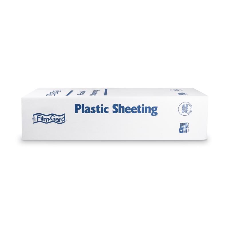Film-Gard 625954 Plastic Sheeting 4 mil X 20 ft. W X 100 ft. L Polyethylene Clear 1 pk