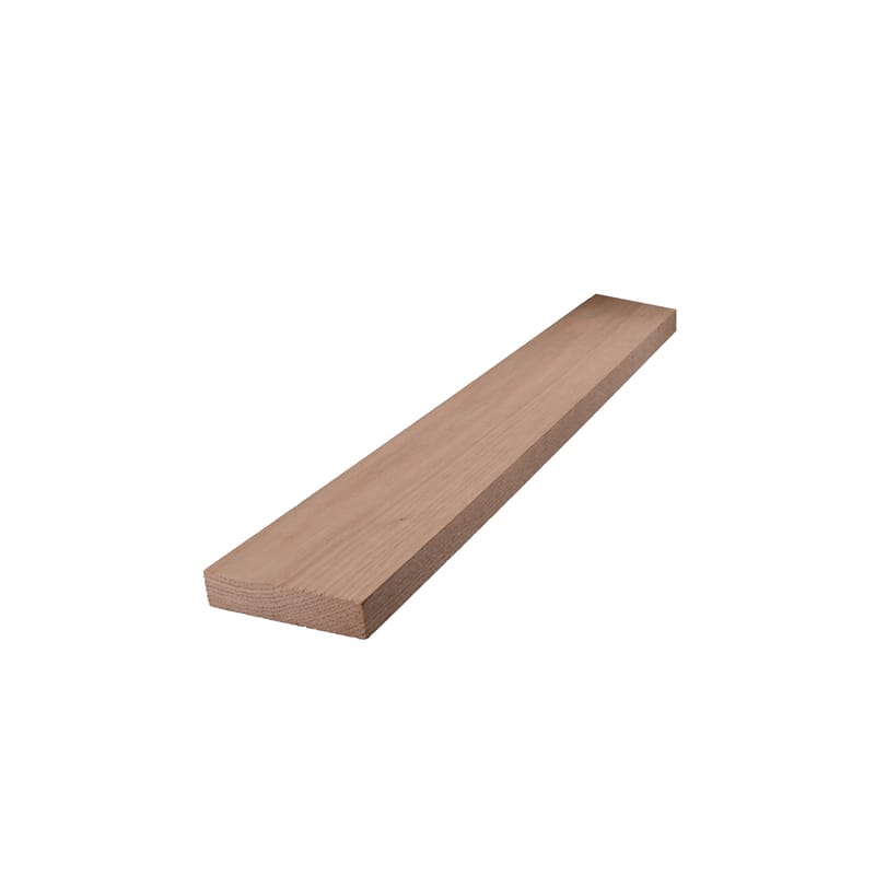 Alexandria Moulding 0Q1X4-40048C 1 in. X 4 in. W X 4 ft. L Oak Board #2/BTR Premium Grade