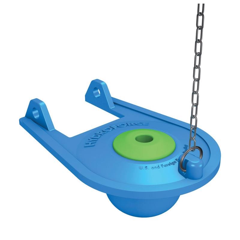 Danco HFL190 HydroForce Flapper and Chain Blue Rubber/Silicone