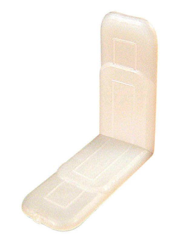 Prime-Line R 7153 Plastic Center Guide Drawer Guide Side Saddles 1 pk