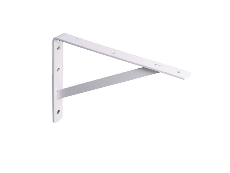 Knape & Vogt 208 WH 300 White Steel Bracket N/A Ga. 12 in. L 600 lb